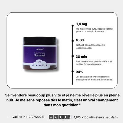 Gummies Sommeil